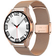 Bransoleta + Etui do Samsung Galaxy Watch 6 Classic 43mm, Różowe złoto
