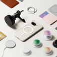 Etui Ringke do Google Pixel 9A, Fusion MagSafe, Przezroczyste + Szkło Hartowane 9H