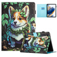 Etui do Samsung Galaxy Tab A9 X110 / X115, corgi dog