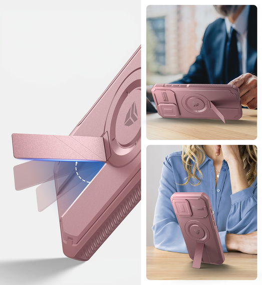 Etui Dexnor MagSafe z osłoną aparatu do iPhone 16 Pro Max