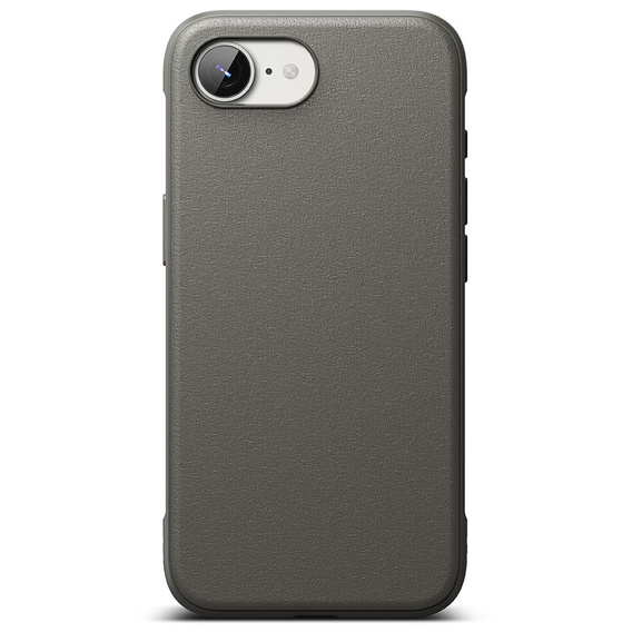 Etui Ringke do Iphone 16E, Onyx, Szare + Szkło Hartowane 9H
