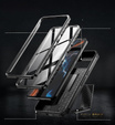 Etui pancerne do Google Pixel 8 Pro, Dexnor Full Body (Two Frames), czarne