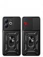 Etui pancerne do Infinix Hot 40i, CamShield Slide, czarne