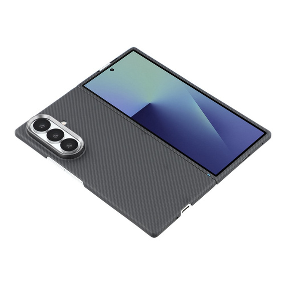 Etui Aramid Fiber do Samsung Galaxy Z Fold7, do MagSafe, czarne