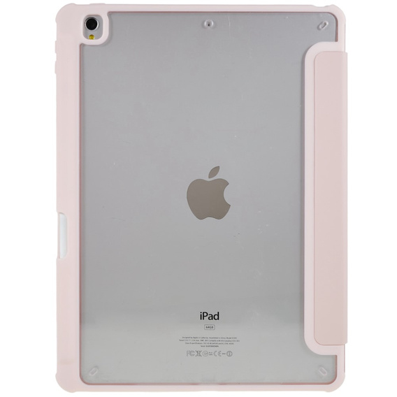 Etui do iPad 10.2" 2021/2020/2019 (9/8/7 gen.), Smartcase Hybrid, z miejscem na rysik, różowe