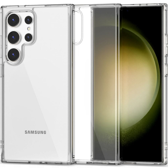 Etui do Samsung Galaxy S24 Ultra, Tech-Protect FlexAir Hybrid, Przezroczyste
