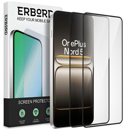 2x Szkło Hartowane ERBORD 3D do OnePlus Nord 4 – ochrona całego ekranu