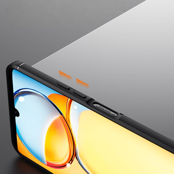 Etui KickStand Finger Ring do Xiaomi Redmi 13 / Poco C65, Czarne