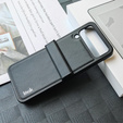 Etui IMAK do Samsung Galaxy Z Flip4 5G, Ruiyi Series, czarne