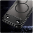 Etui pancerne do iPhone 17 Air, do MagSafe, matowe, czarne