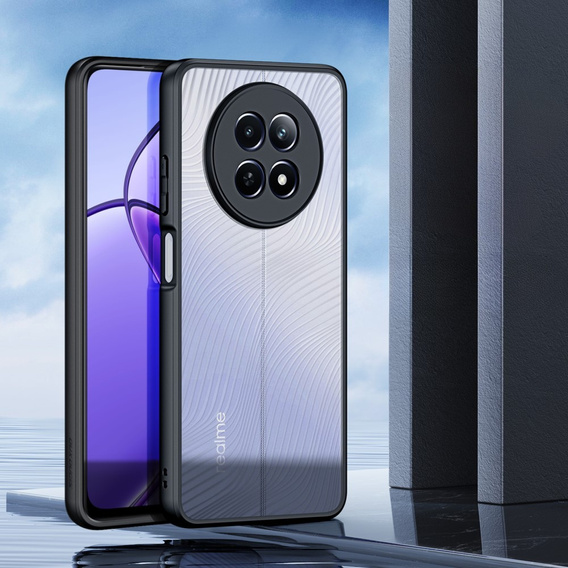 Etui DuxDucis do Realme 12, Aimo case, przezroczyste / czarne