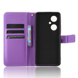 Etui z klapką do Huawei Nova 11i, Wallet Smart Magnet, fioletowe