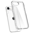 Etui Spigen do iPhone 16E, Ultra Hybrid, przezroczyste + Szkło Hartowane 9H
