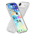 Etui do iPhone 17 Air, do MagSafe, brokat, transparentne