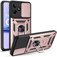 Etui pancerne do Realme C53 4G, CamShield Slide, różowe rose gold