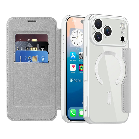 Etui z klapką RFID Wallet MagSafe z ochroną aparatu do iPhone 17 Pro Max
