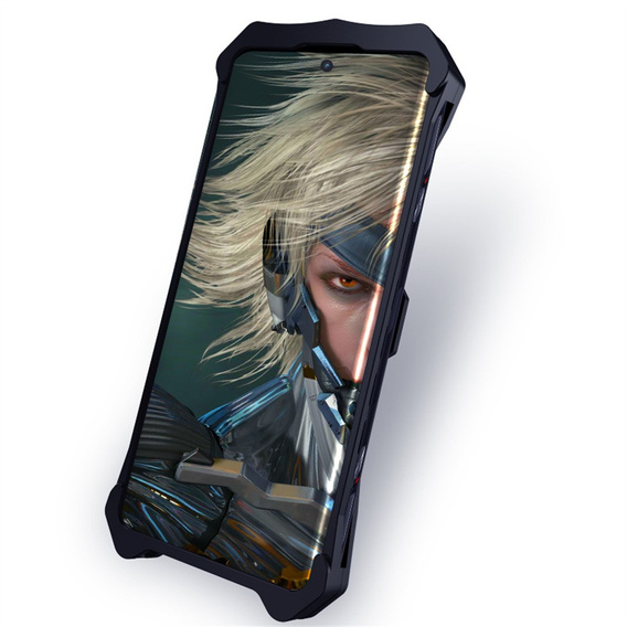 Etui pancerne do ZTE nubia Red Magic 10 Pro 5G, Aluminum Alloy, czarne