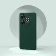 Etui do Xiaomi Poco F6, Silicone Lite, zielone