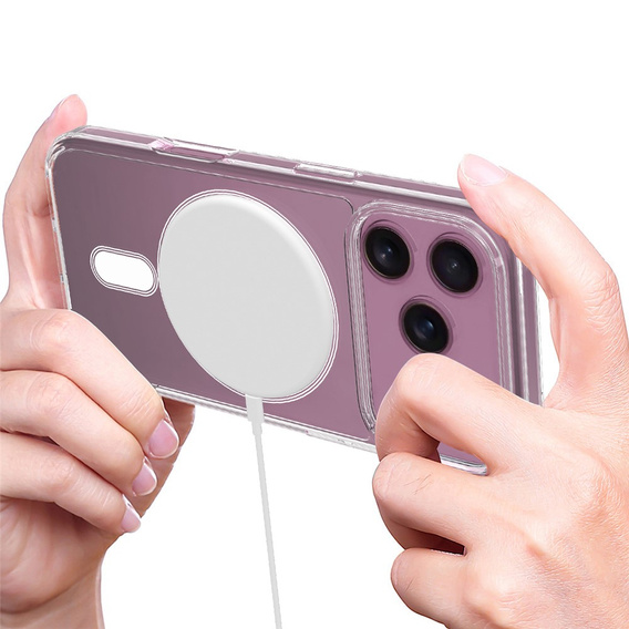 Etui magnetyczne TPU + Akryl do iPhone 17 Pro Max