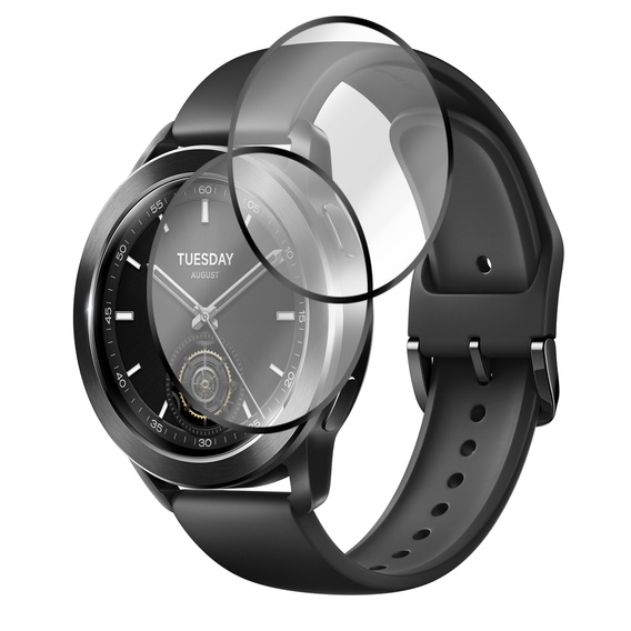 2x Szkło Hybrydowe ERBORD do Xiaomi Watch S3