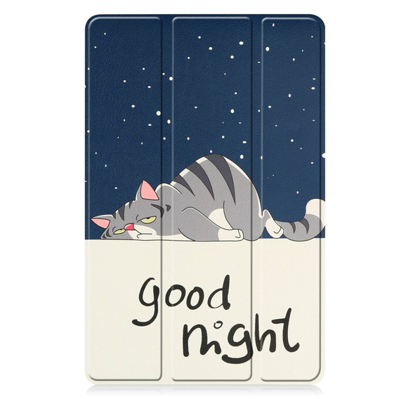 Etui do Lenovo Tab P11 Gen 2 TB350FU TB350XU 11.5", Smartcase, sleeping cat