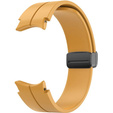 Pasek Silikonowy do Samsung Galaxy Watch 4/5/6 40/42/43/44/45/46/47mm, Żółty