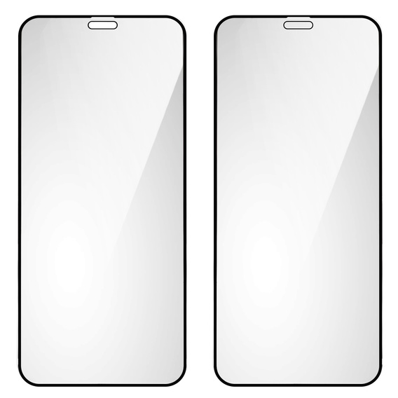 2x Szkło Hybrydowe Ceramic ERBORD do iPhone 12 Mini