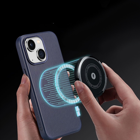 Etui do iPhone 14, Dux Ducis Max Naples, niebieskie