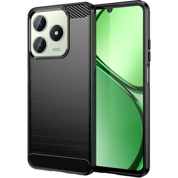 Etui do Realme C61, Carbon, czarne