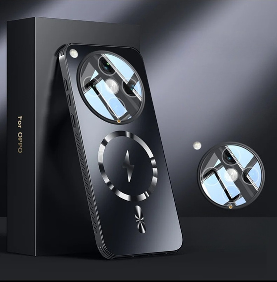 Etui do Oppo Find X8 Pro, MagSafe, czarne