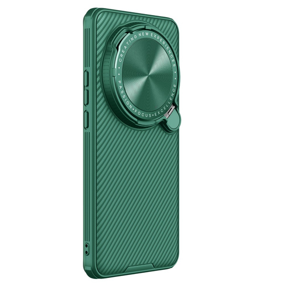 Etui do Xiaomi 15 Ultra, pancerne Nillkin, CamShield Prop, do Magsafe, zielone