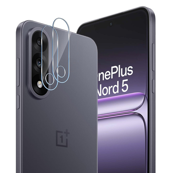 2x Szkło Hartowane ERBORD na aparat do OnePlus Nord 5 5G – ochrona aparatu na co dzień