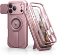 Etui Dexnor pancerne z podstawką i przesłoną aparatu, do MagSafe do iPhone 17 Pro