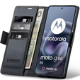 Etui ERBORD Glossy Litchi portfel z klapką do Motorola Moto G86 5G / G86 Power 5G