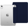 Etui do iPad 11" 2025 A16 (11 gen.) / iPad 10.9" 2022 (10 gen.), Pencil Hybrid, z miejscem na rysik, Granatowe