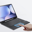 Etui z klawiaturą do Samsung Galaxy Tab S8 Ultra / S9 Ultra / S10 Ultra, Dux Ducis DK Series, czarne
