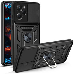 Etui pancerne do Xiaomi Poco X5 Pro 5G, CamShield Slide, czarne