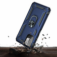 Etui pancerne do Xiaomi Redmi Note 10 5G, Nox Case Ring, niebieskie