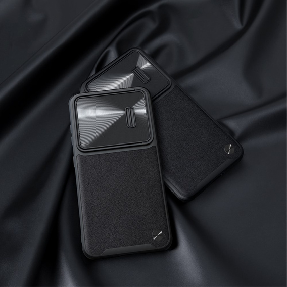 Etui Nillkin do Samsung Galaxy S23 Plus, CamShield S Magnetic Leather Case, czarne