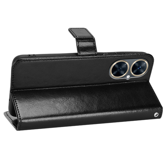 Etui z klapką do Huawei Nova 11i, Wallet, czarne