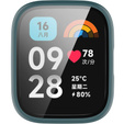 2w1 Etui + Szkło Hartowane do Xiaomi Redmi Watch 3 Active, Zielony