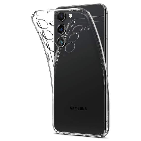 Etui Spigen do Samsung Galaxy S23, Liquid Crystal, przezroczyste