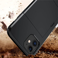 Etui do iPhone 11, Sliding Card Holder, czarne