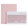 Etui z klawiaturą bluetooth do iPad mini 8.3" 2021 (6 gen.) / iPad mini 8.3" 2024 (7 gen.), Różowe