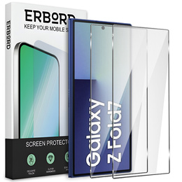 2x Szkło Hartowane ERBORD 9H Hard Glass do Samsung Galaxy Z Fold7 5G – codzienna ochrona w eleganckim wydaniu