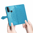 Etui z klapką do TCL 20 SE, Mandala, niebieskie