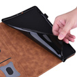 Etui do Xiaomi Pad 7 / 7 Pro, Classic, z miejscem na rysik, brązowe
