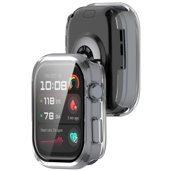 2w1 Etui + Szkło Hartowane do Huawei Watch D2, Przezroczyste