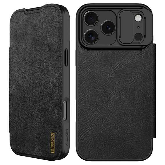 Etui z klapką NILLKIN CamShield Qin Pro do iPhone 17 Pro Max