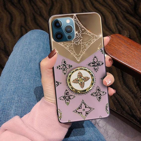 Etui Fashion do iPhone 13 Pro, fioletowe